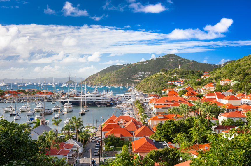 Private Flight to Gustavia