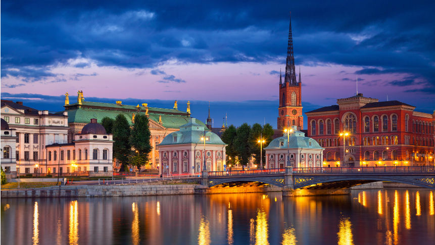 Fly private with Vincent Jets to Stockholm, Sweden